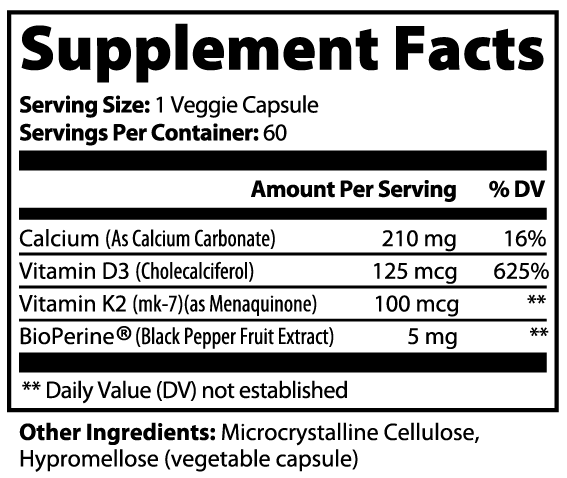 VITAMIN D3+K2