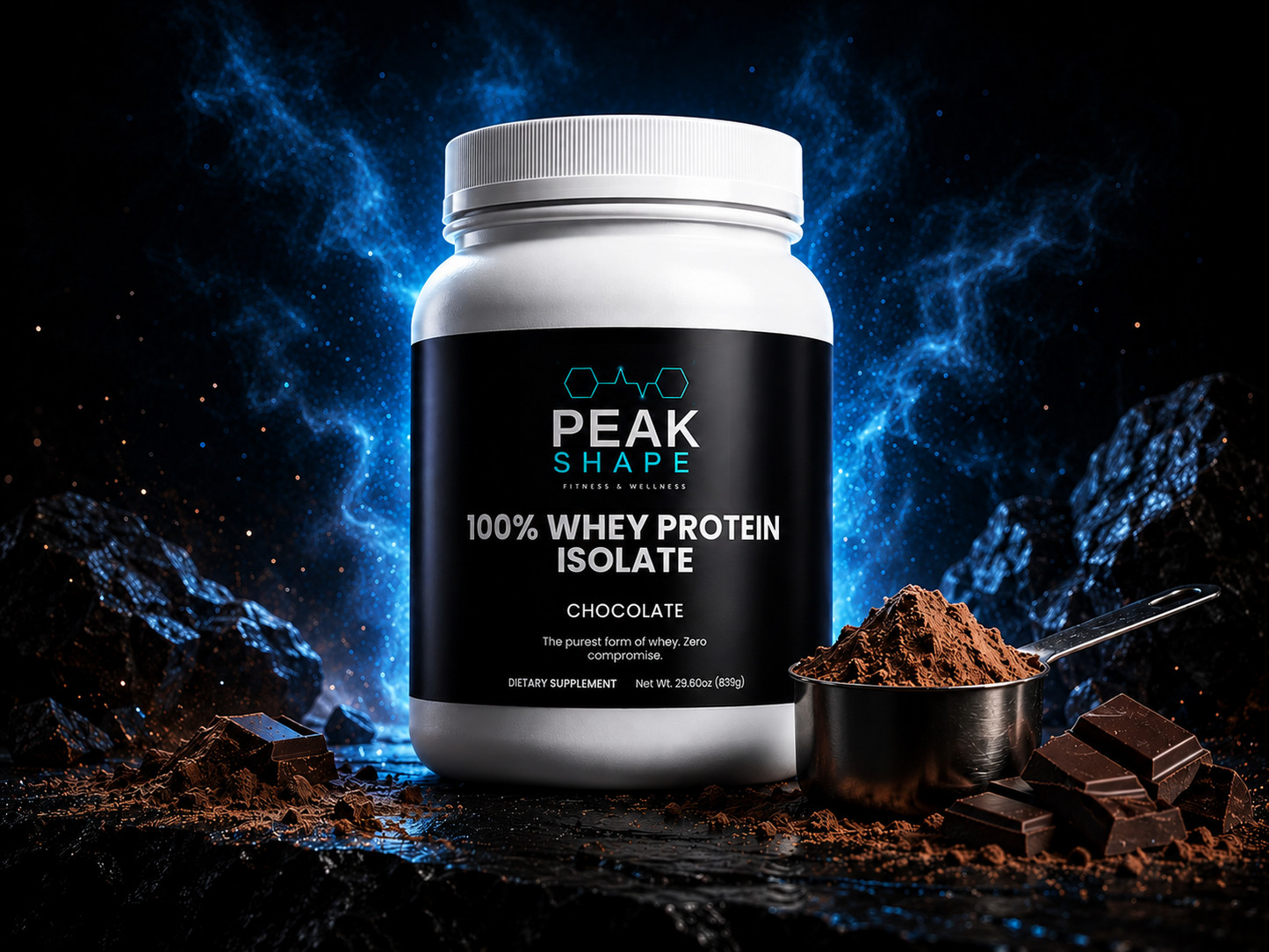 100% Whey Protein Isolate (Chocolate)